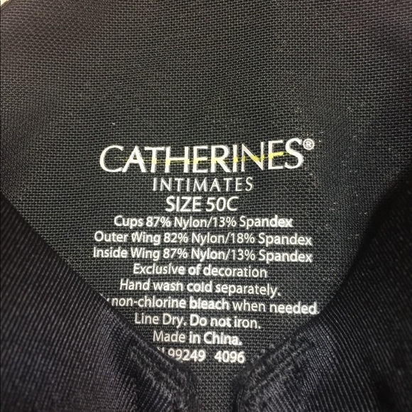 Catherines Front Close Underwire T-shirt Bra 50C - Picture 2 of 8